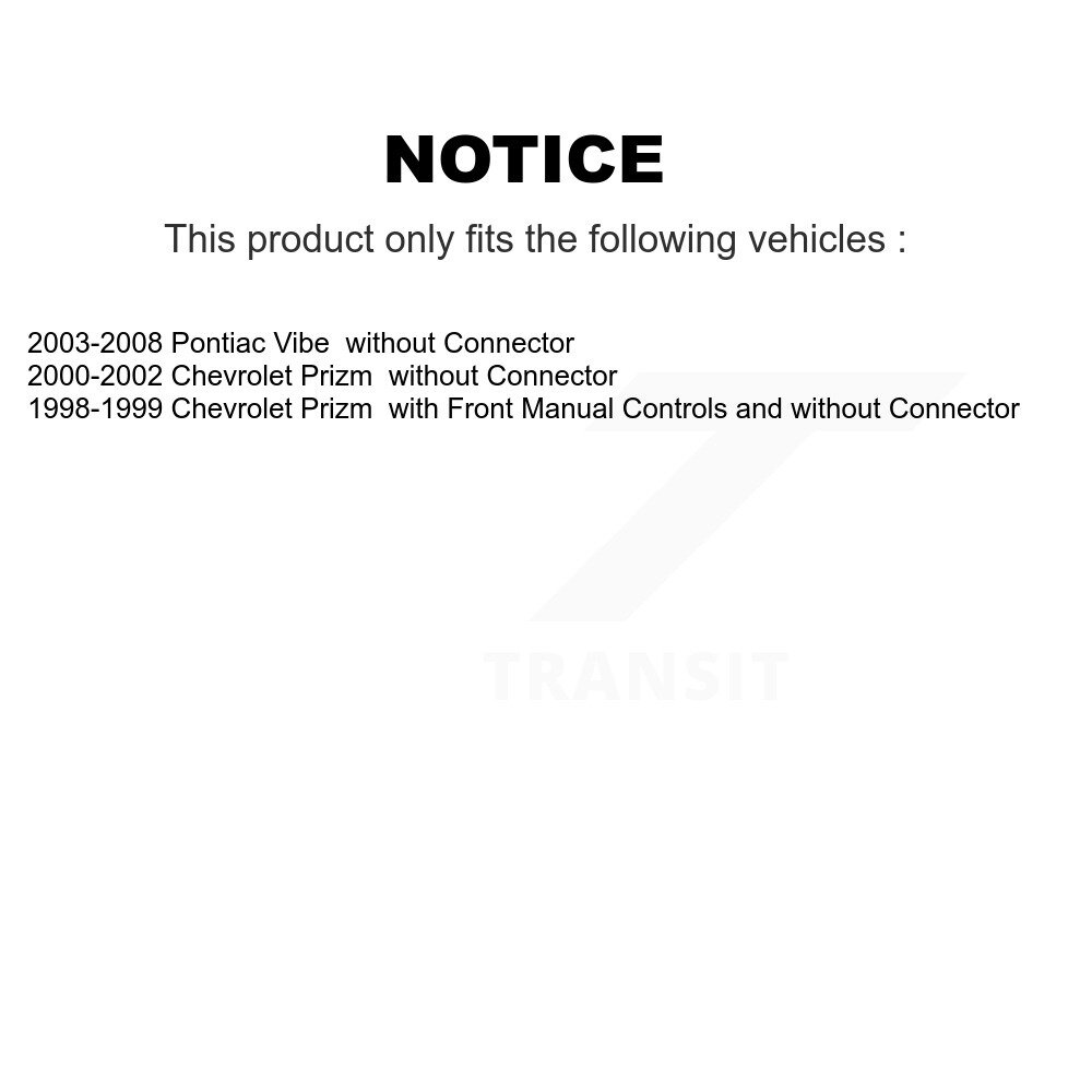 Mpulse - SEN-2BMR0011 - HVAC Blower Motor Resistor