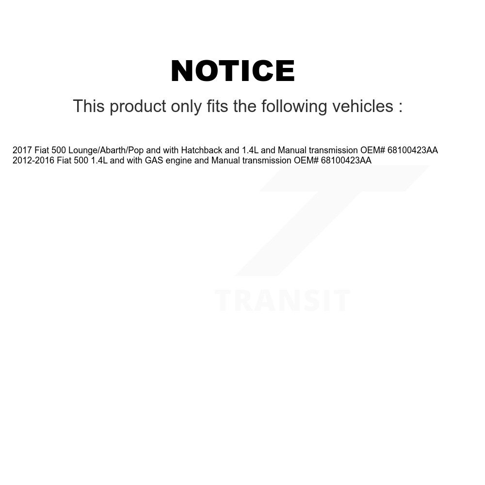 Kugel - NCV-FI76005 - CV Axle Shaft