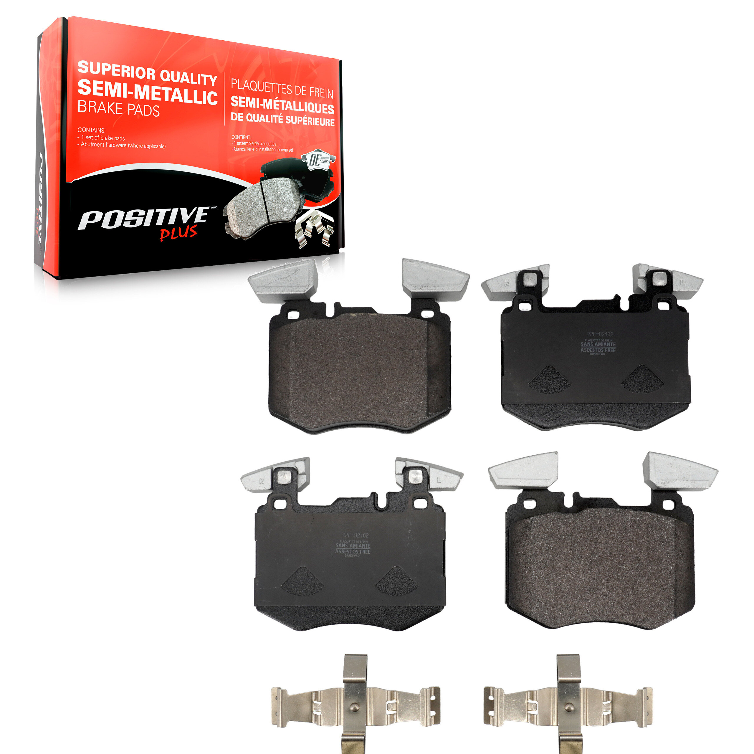 Semi-Metallic Brake Pads