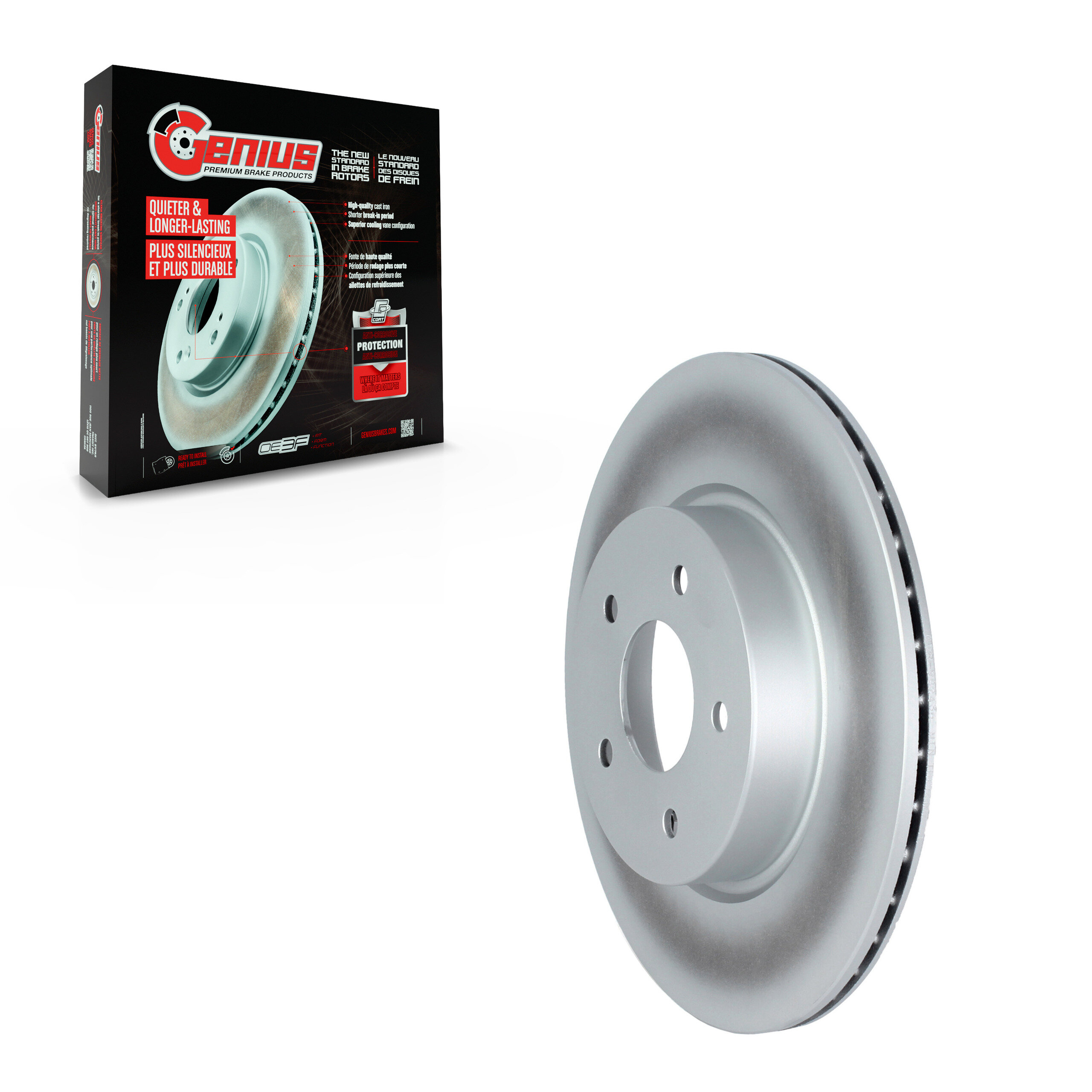 Coated Disc Brake Rotor