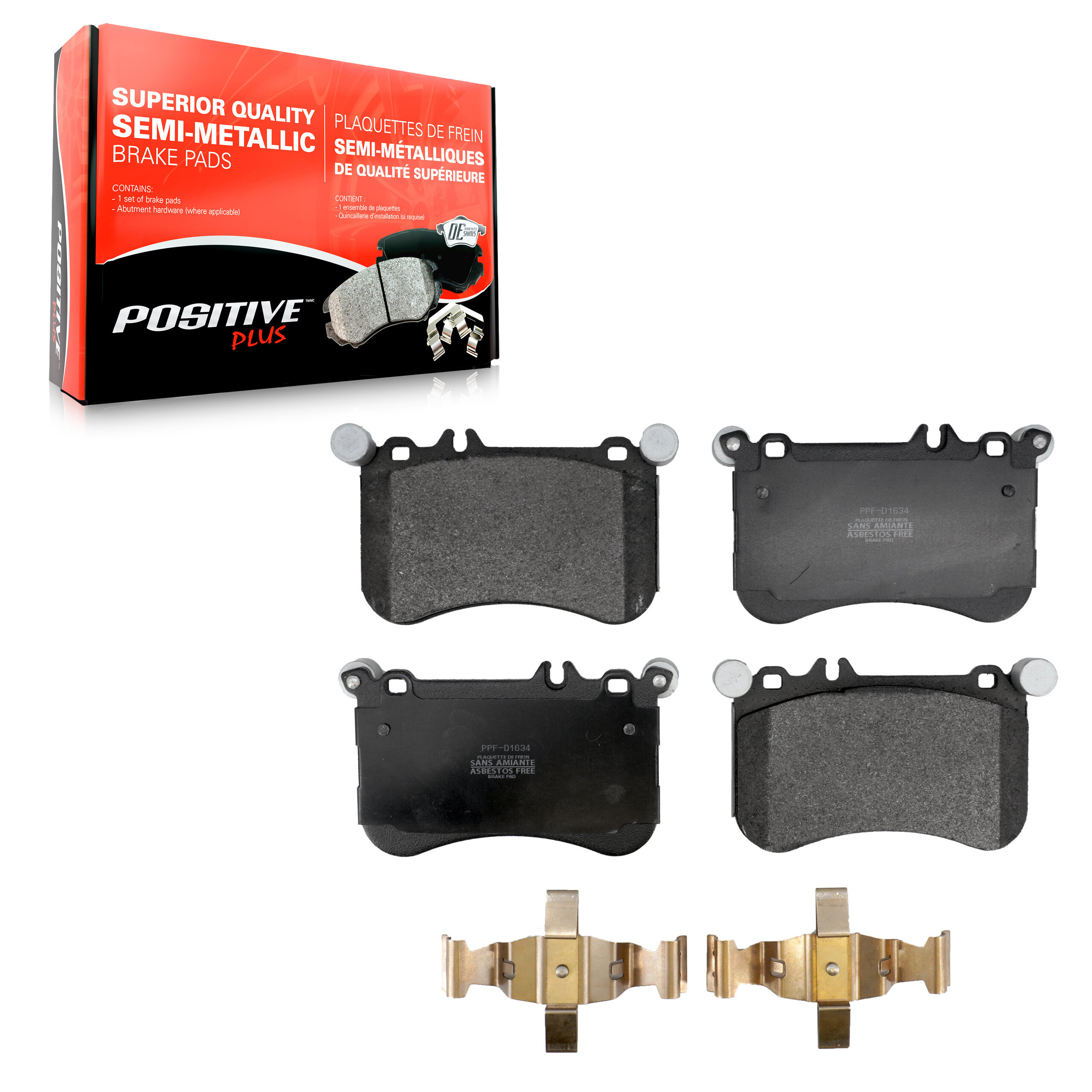 Semi-Metallic Brake Pads