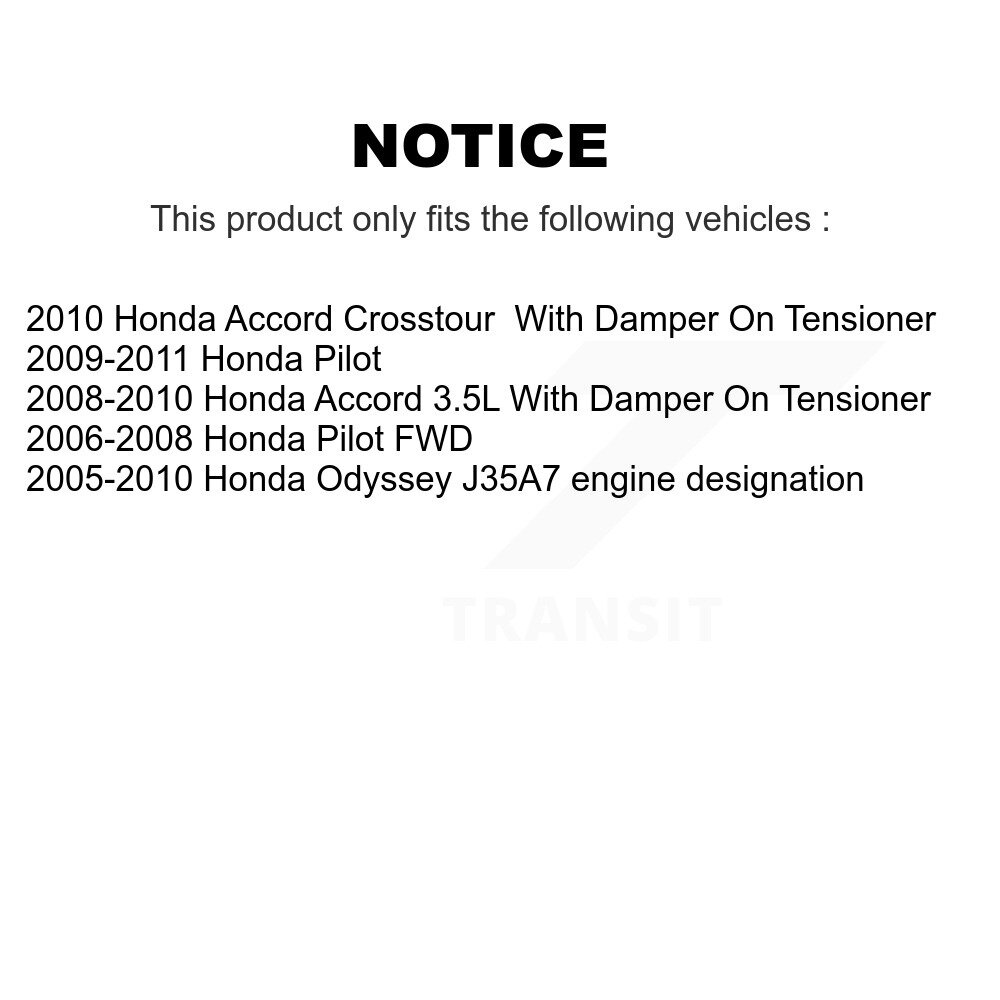 Kobra - KTP-89390 - Accessory Drive Belt Tensioner Assembly
