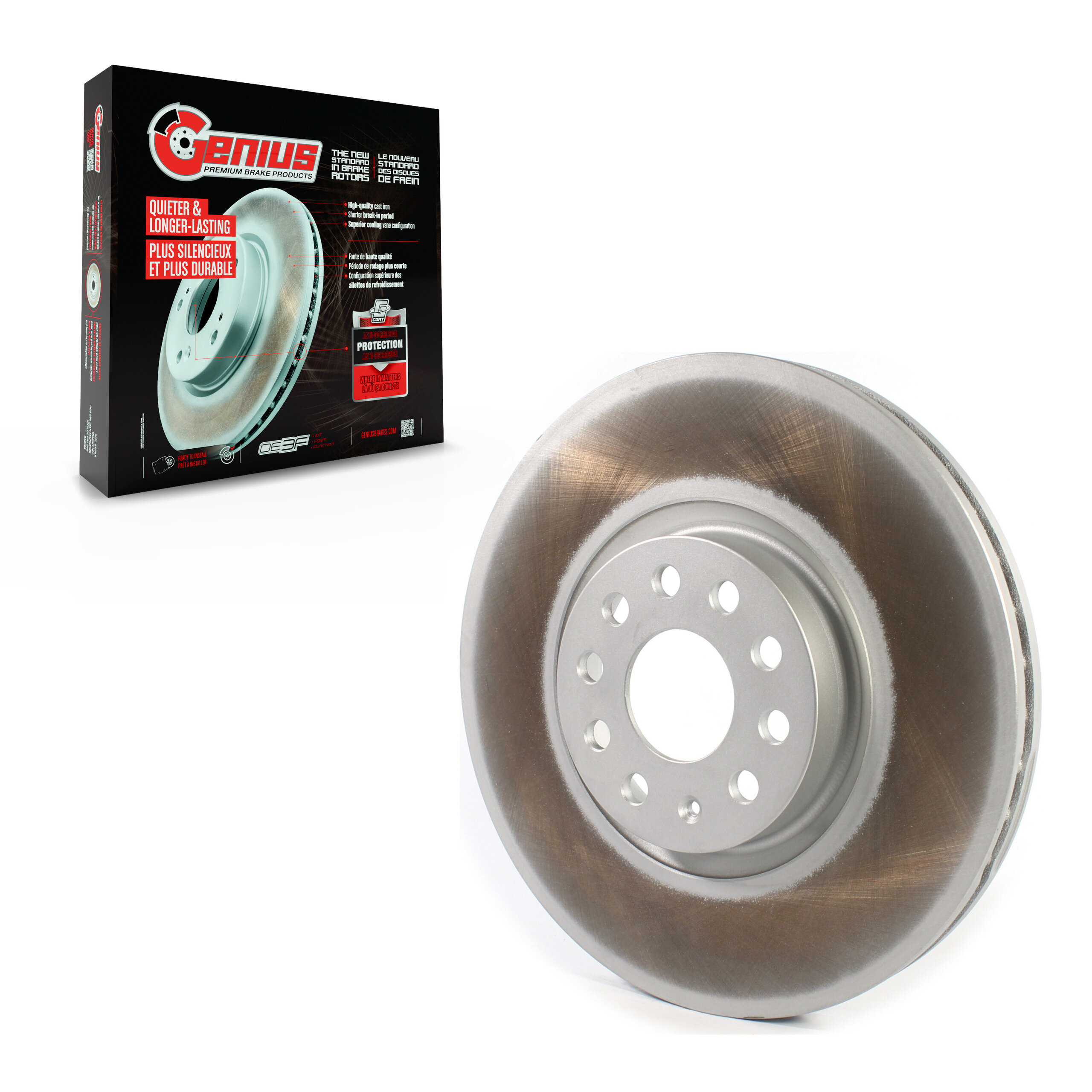 Coated Disc Brake Rotor