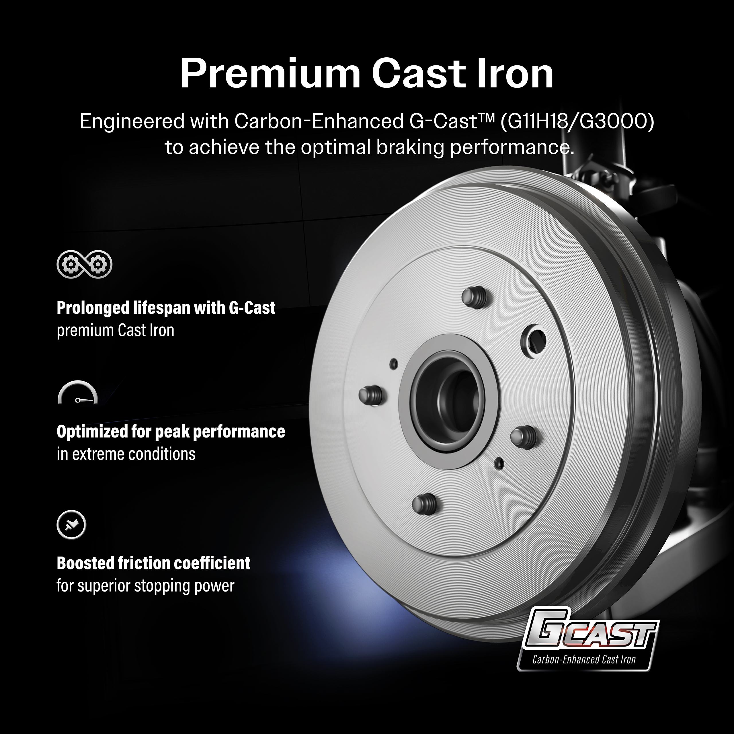 GENIUS - GCR-97865 - Brake Drum