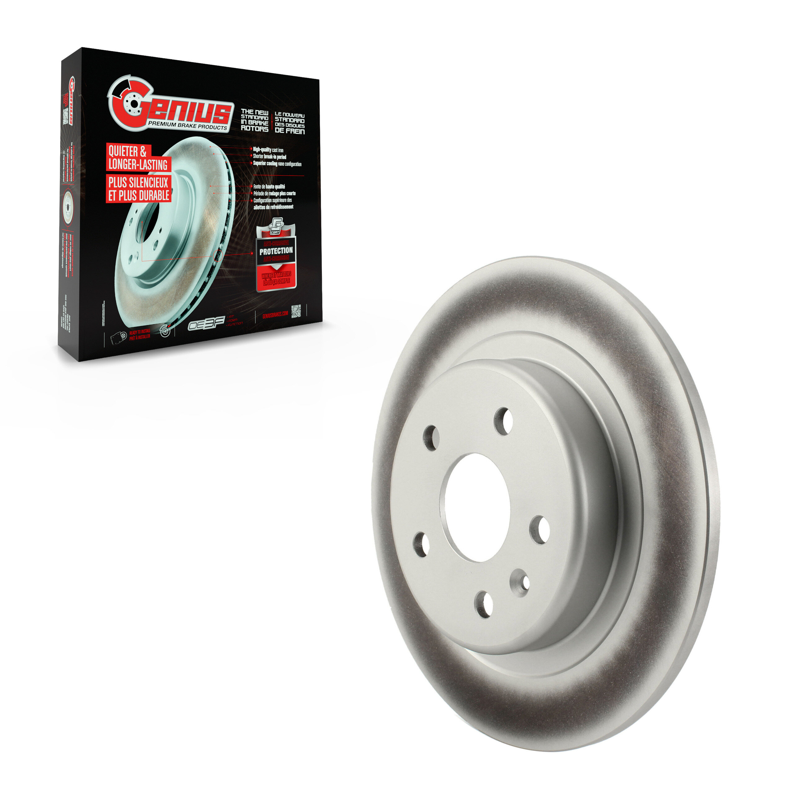 Coated Disc Brake Rotor