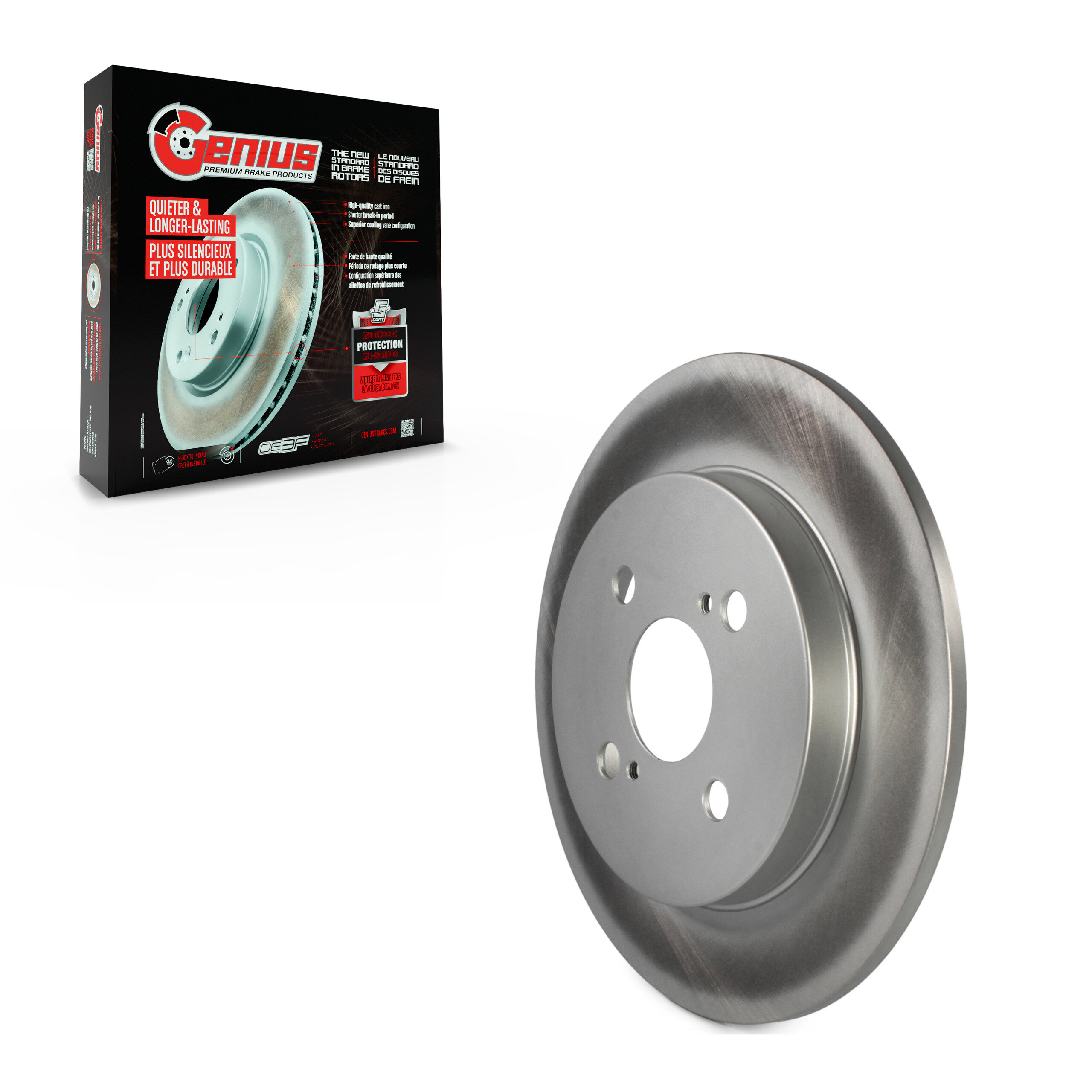 Coated Disc Brake Rotor