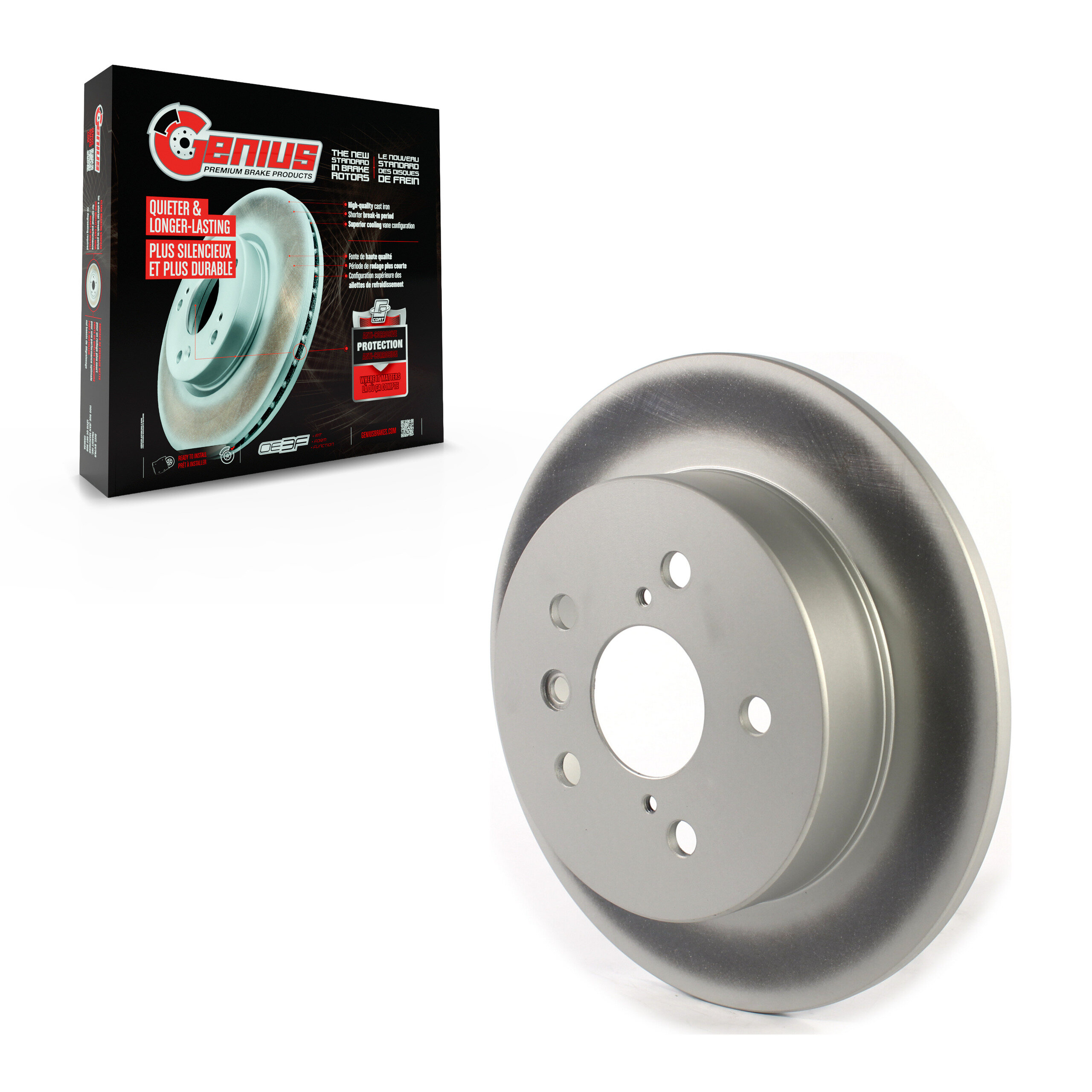 Coated Disc Brake Rotor
