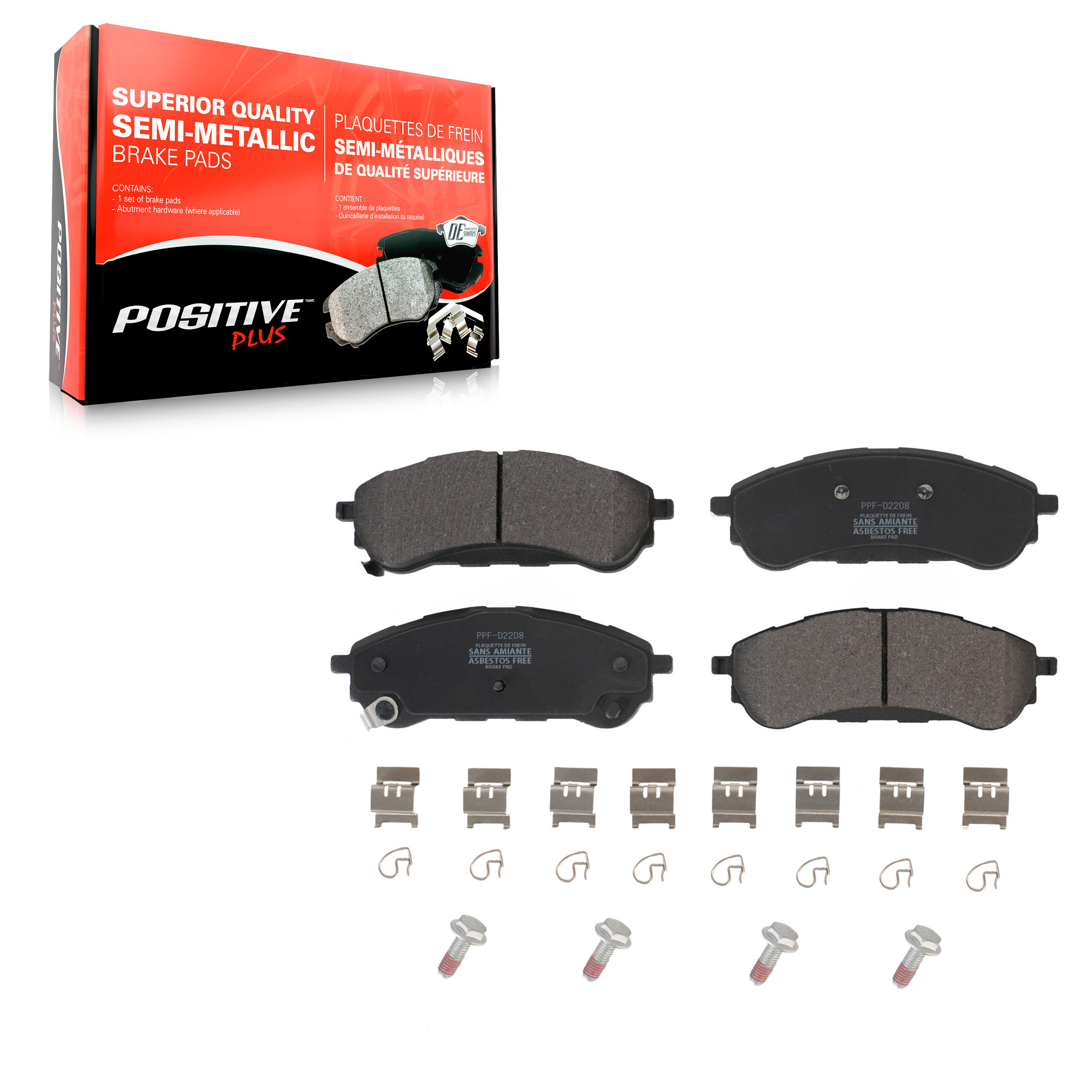 Semi-Metallic Brake Pads