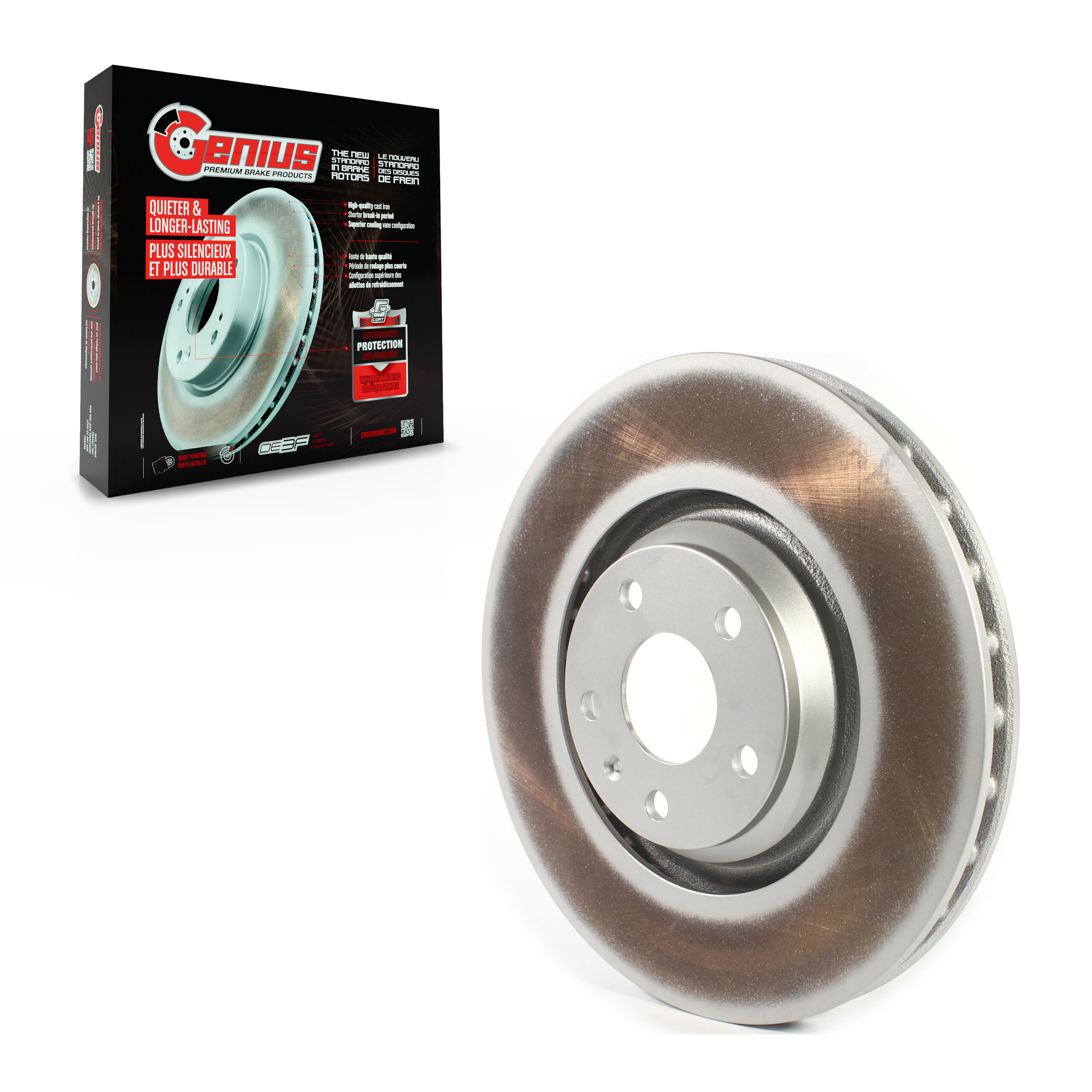 Coated Disc Brake Rotor