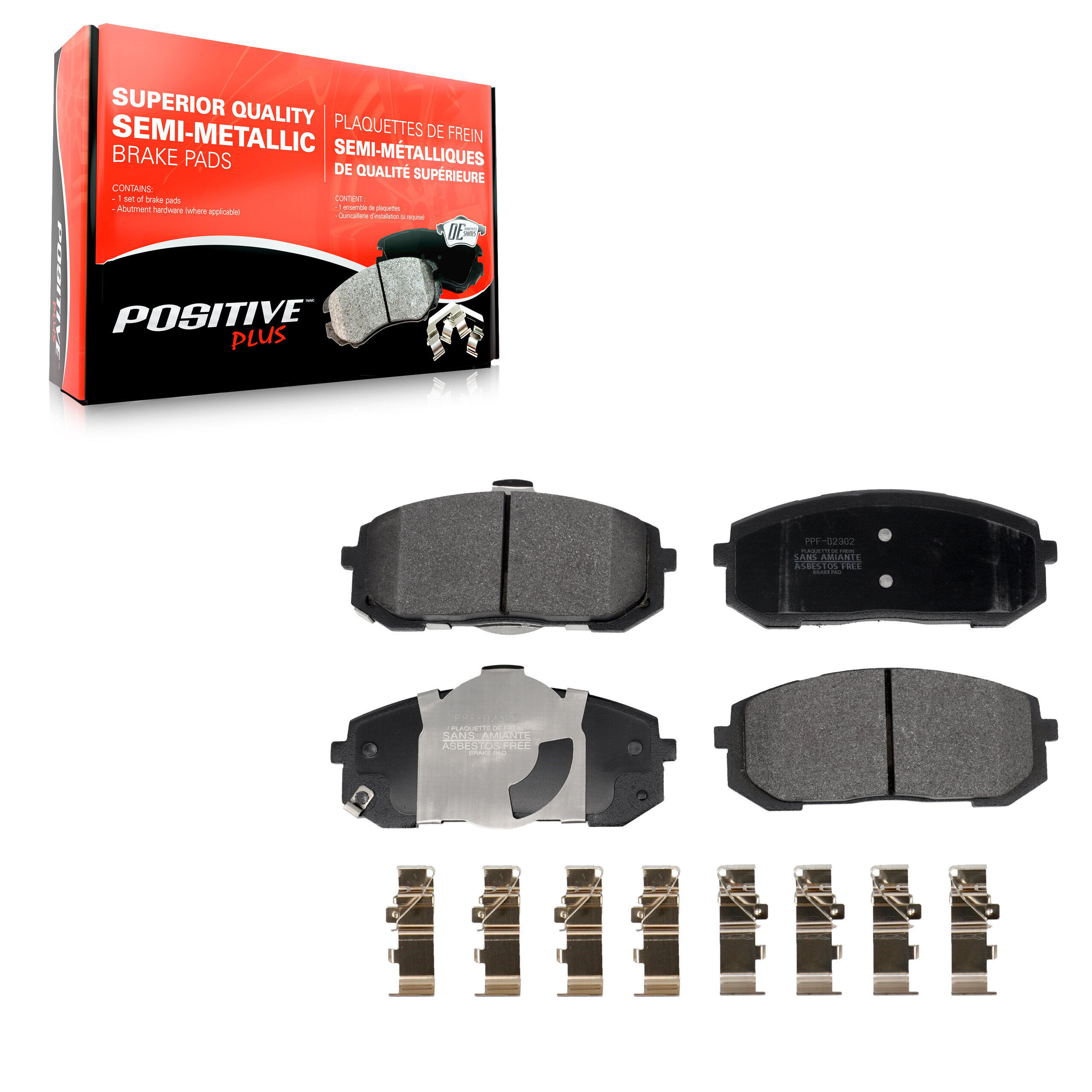 Semi-Metallic Brake Pads