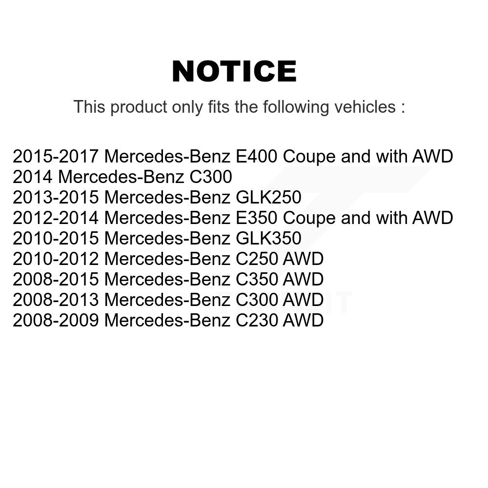 Top Quality - 72-K750335 - Suspension Stabilizer Bar Link Kit