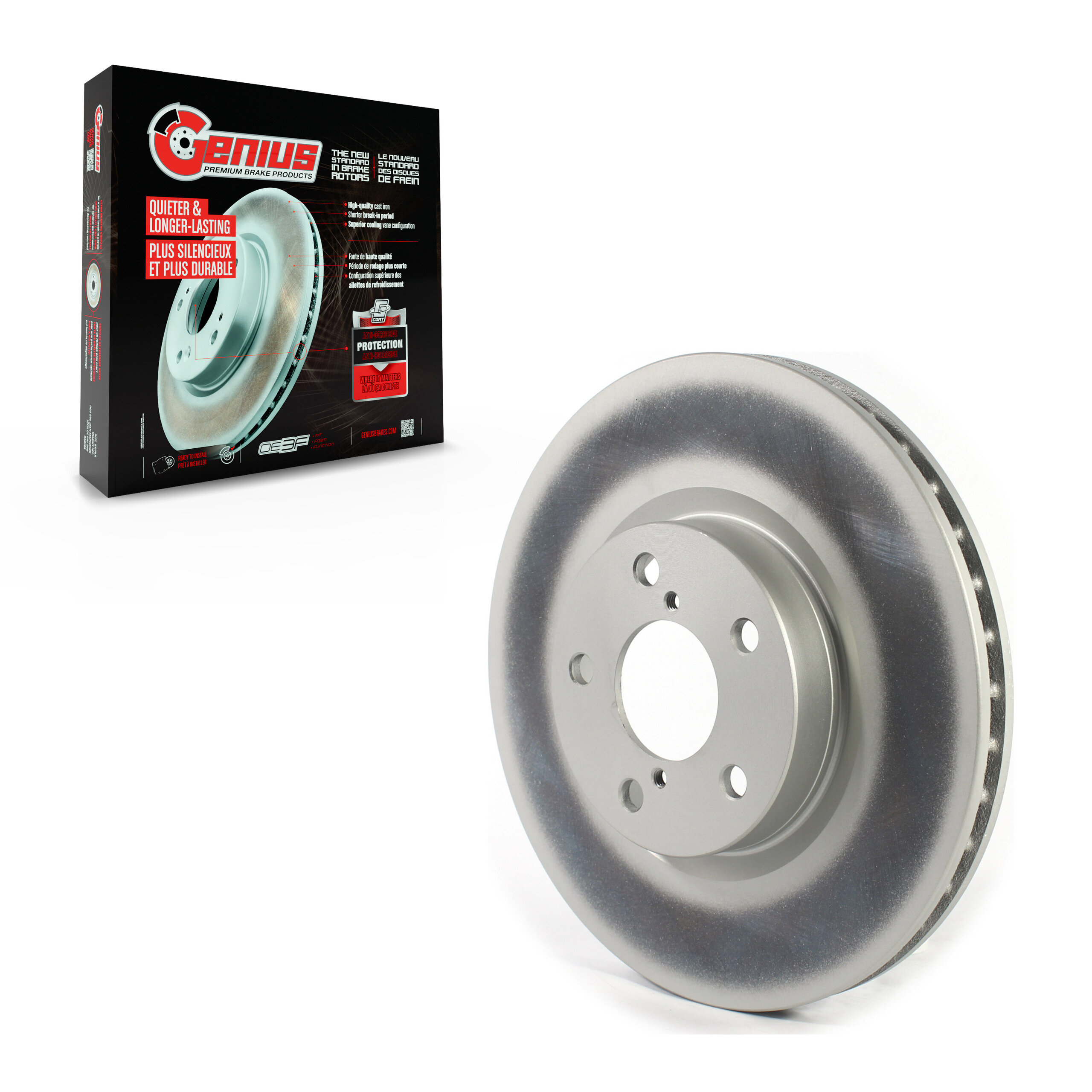 Coated Disc Brake Rotor
