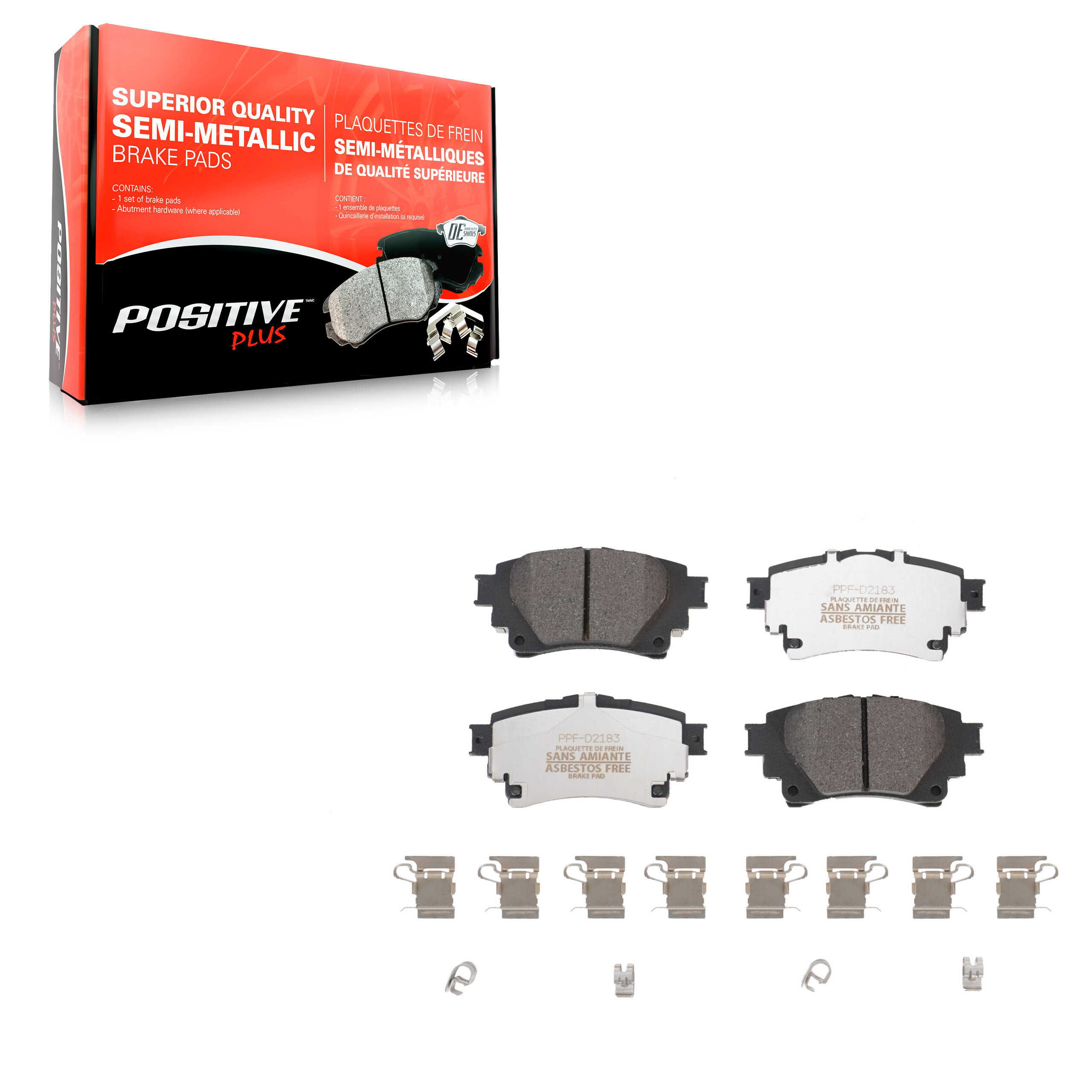 Semi-Metallic Brake Pads