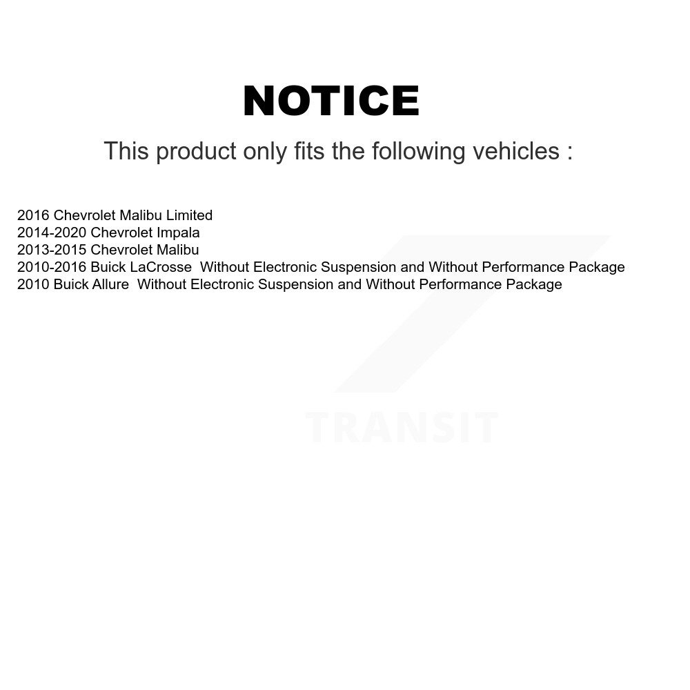 TRANSIT WAREHOUSE - 78-5647 - Rear Shock Absorber