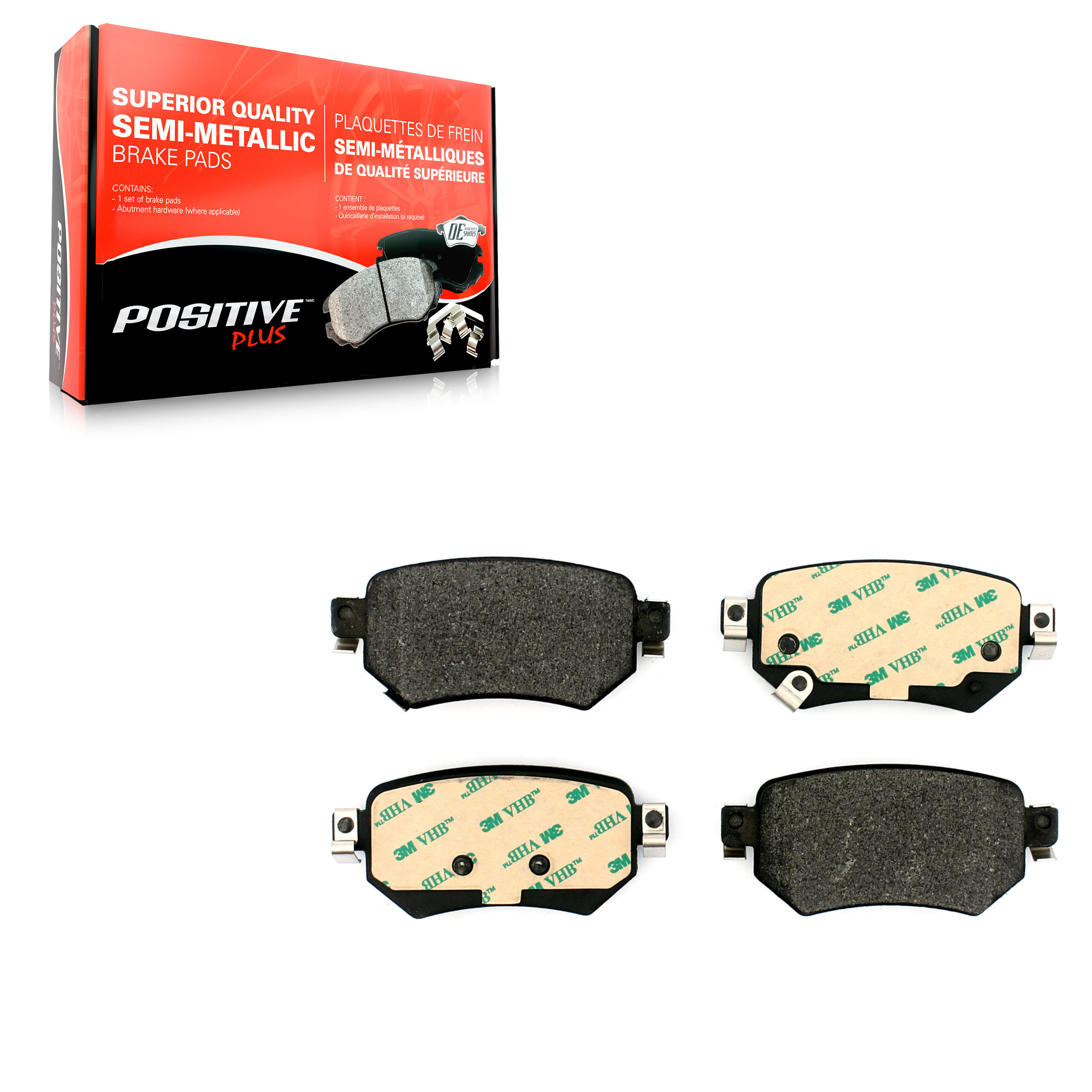 Semi-Metallic Brake Pads