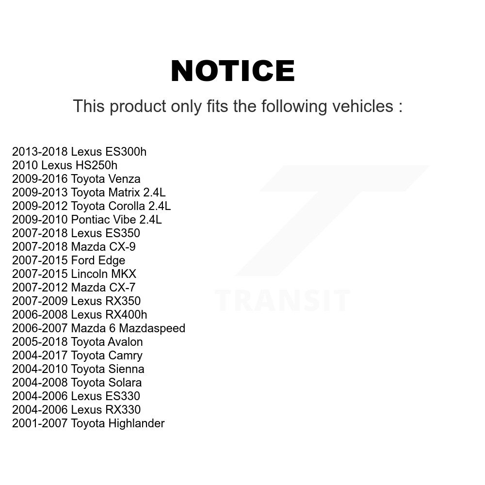 TRANSIT WAREHOUSE - 70-510063 - Front Wheel Bearing