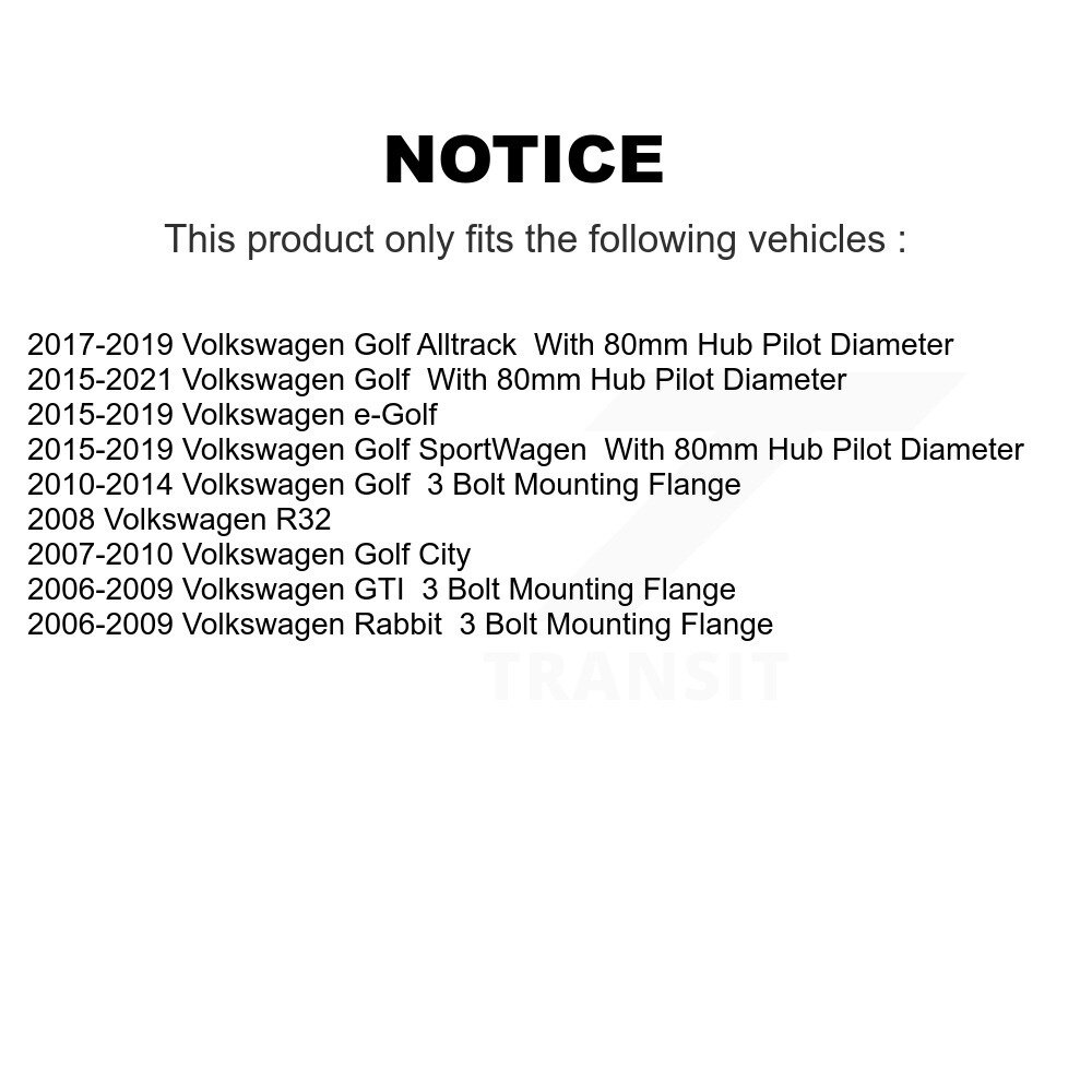 TRANSIT WAREHOUSE - 70-513262 - Front Hub Assembly