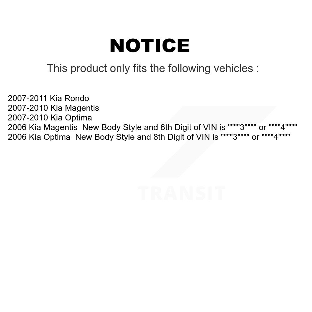 TRANSIT WAREHOUSE - 78-71135 - Front Strut