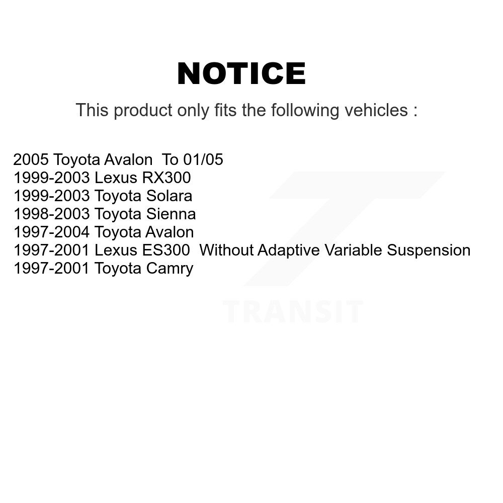 Top Quality - 73-903906 - Suspension Strut Hardware Kit