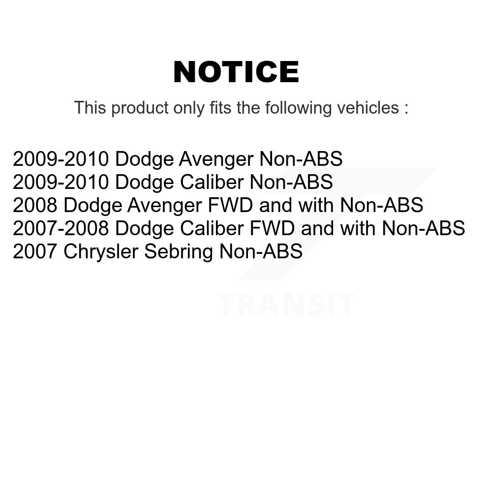 TRANSIT WAREHOUSE - 70-512331 - Rear Hub Assembly