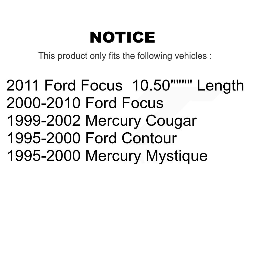 Top Quality - 72-K8744 - Suspension Stabilizer Bar Link Kit