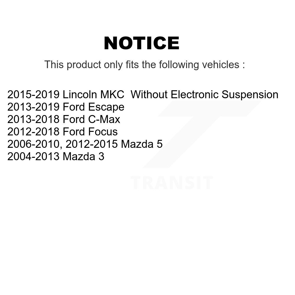Top Quality - 73-906981 - Suspension Strut Hardware Kit