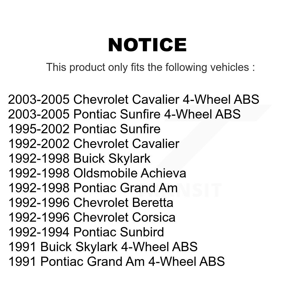 TRANSIT WAREHOUSE - 70-512001 - Rear Hub Assembly
