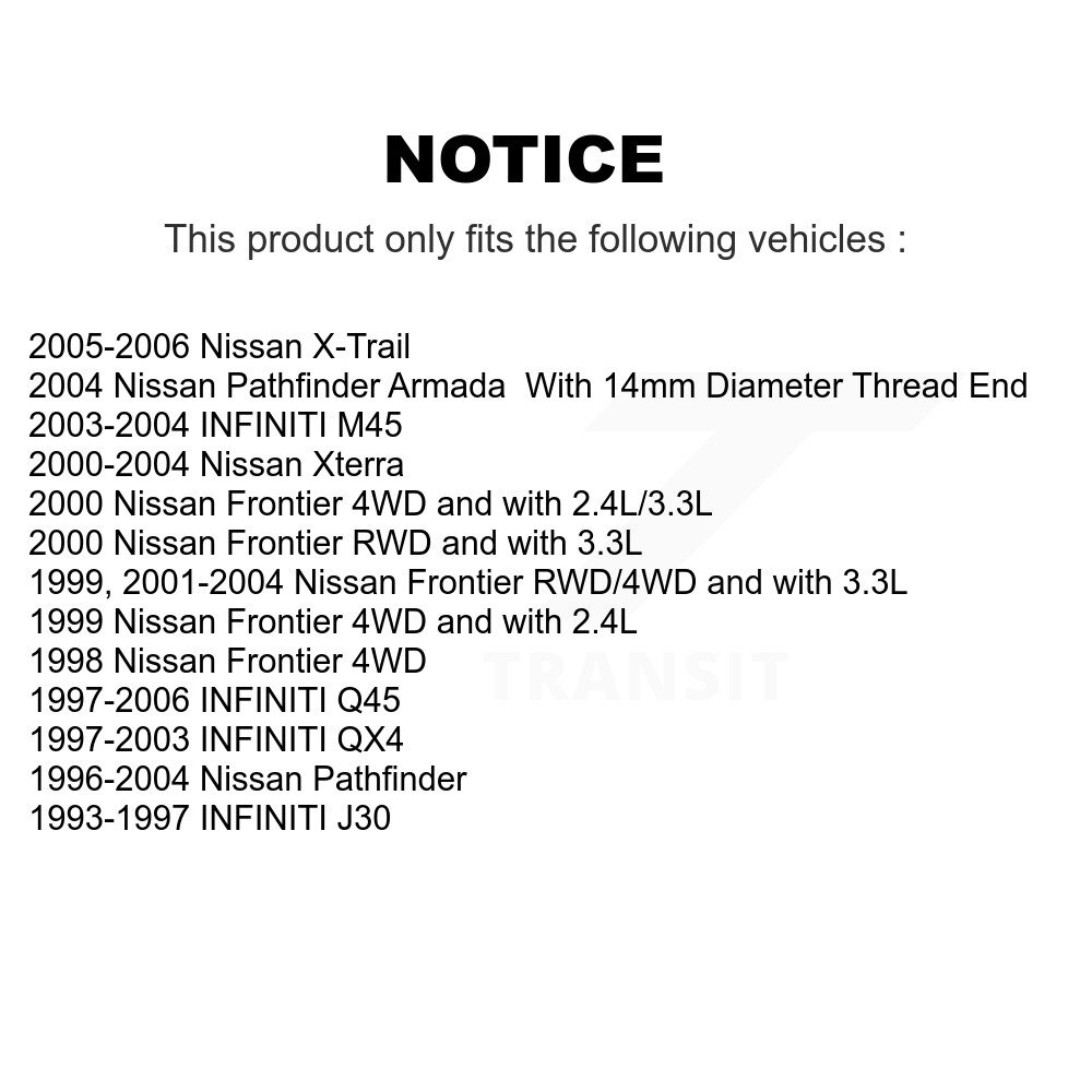 Top Quality - 72-ES3466 - Steering Tie Rod End