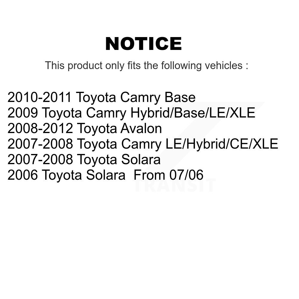 TRANSIT WAREHOUSE - 78-72309 - Rear Strut