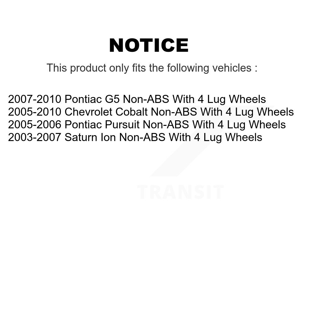 TRANSIT WAREHOUSE - 70-513205 - Front Hub Assembly