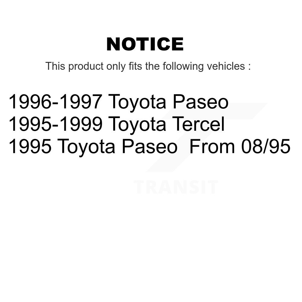 Top Quality - 73-902986 - Suspension Strut Hardware Kit