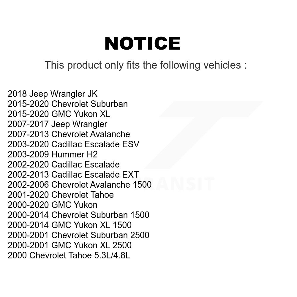 Top Quality - 72-K6700 - Suspension Stabilizer Bar Link Kit