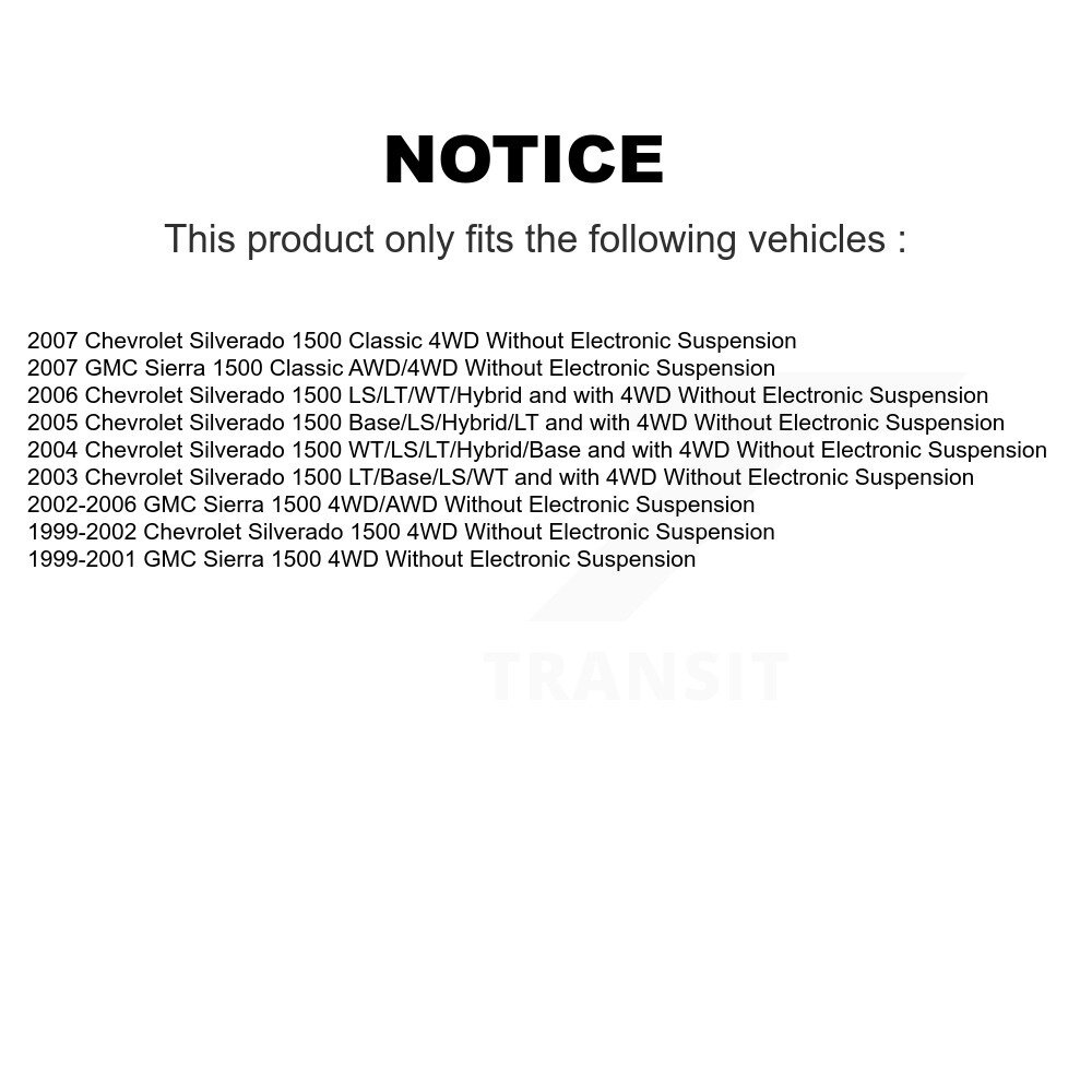 TRANSIT WAREHOUSE - 78-37152 - Rear Shock Absorber