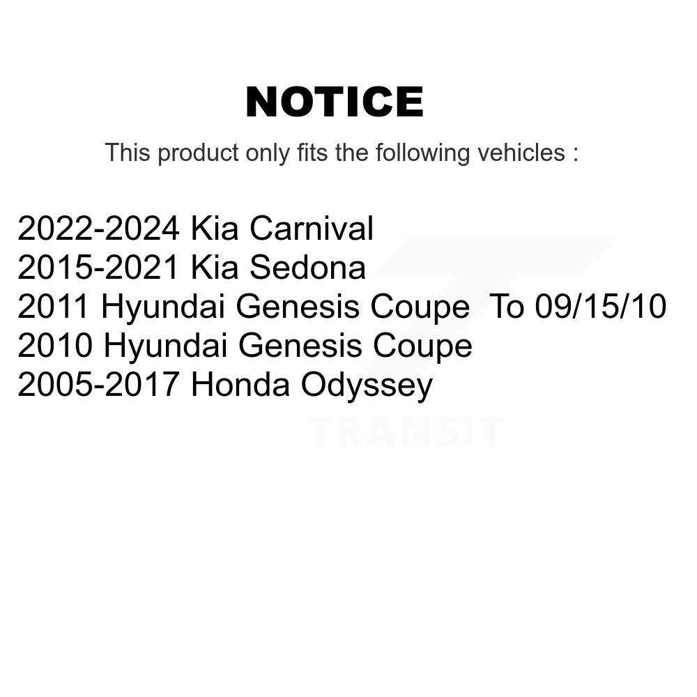 Top Quality - 72-K750304 - Suspension Stabilizer Bar Link Kit