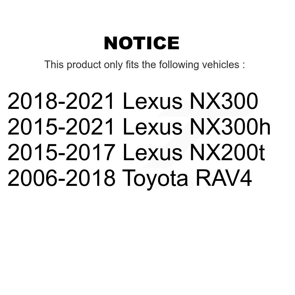 Top Quality - 72-K750257 - Suspension Stabilizer Bar Link Kit