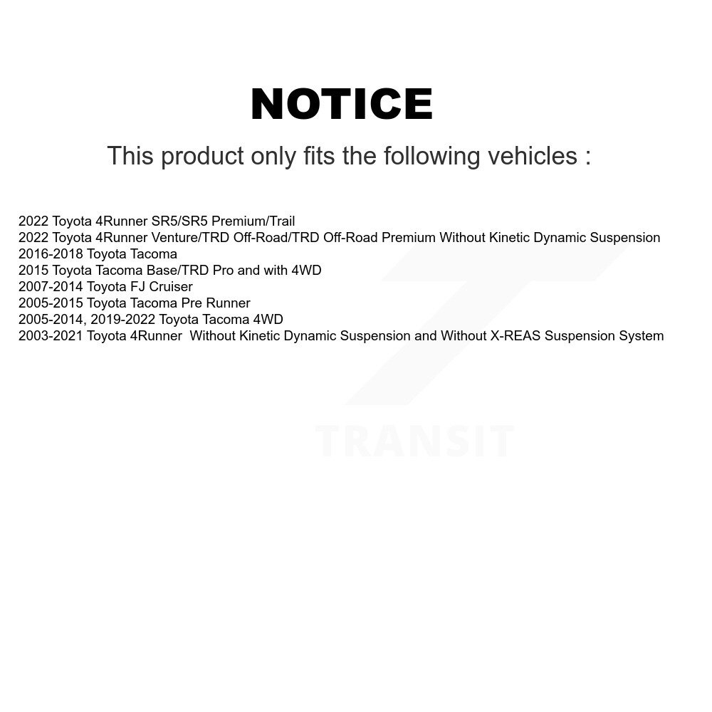 TRANSIT WAREHOUSE - 78-71371 - Front Strut