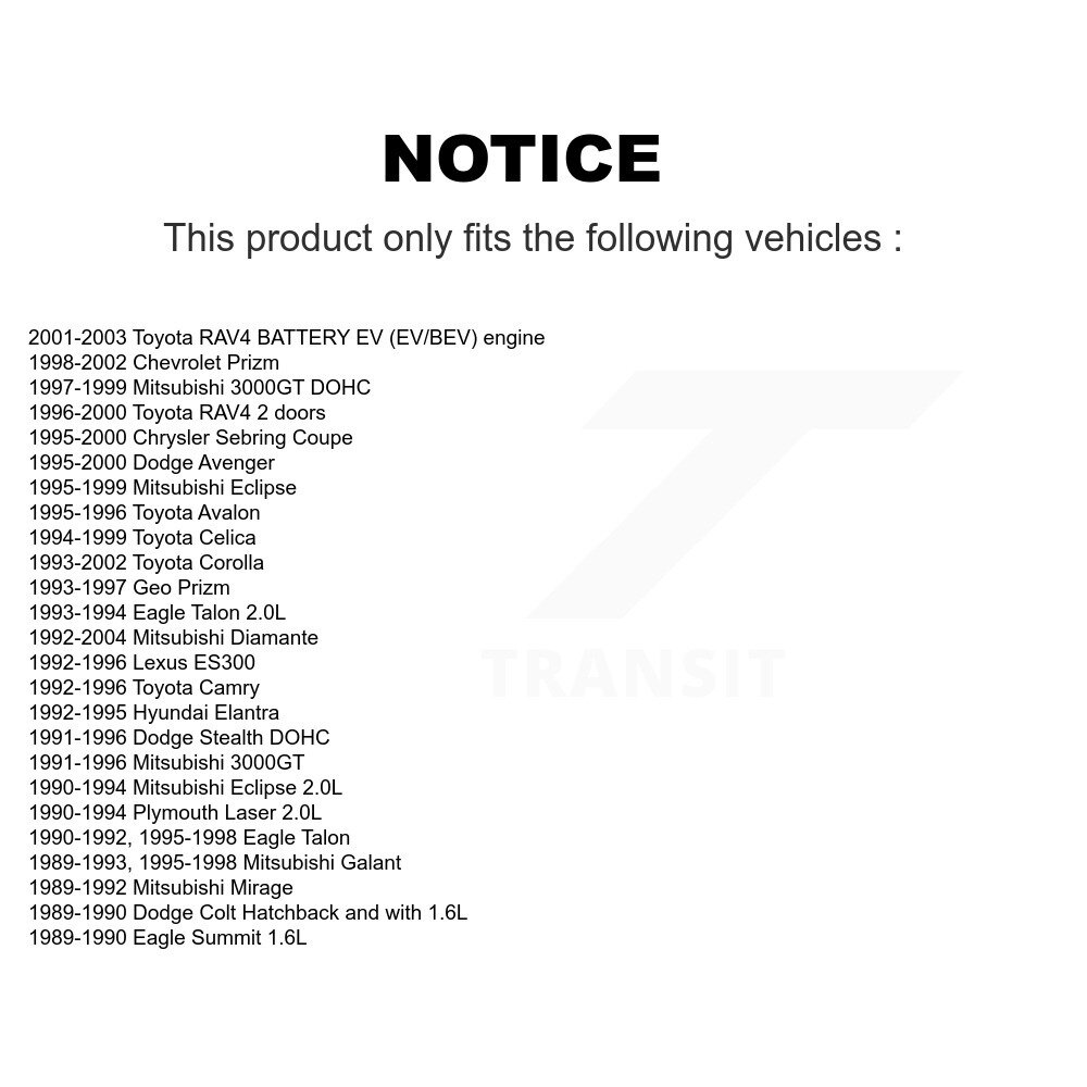Top Quality - 72-K90124 - Suspension Stabilizer Bar Link Kit