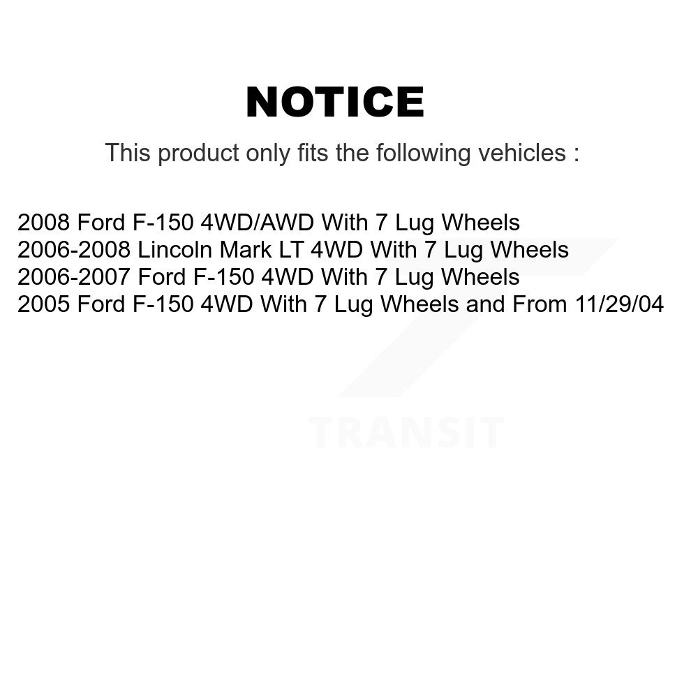TRANSIT WAREHOUSE - 70-515080 - Front Hub Assembly