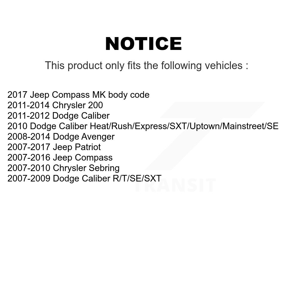 Top Quality - 73-906959 - Suspension Strut Hardware Kit