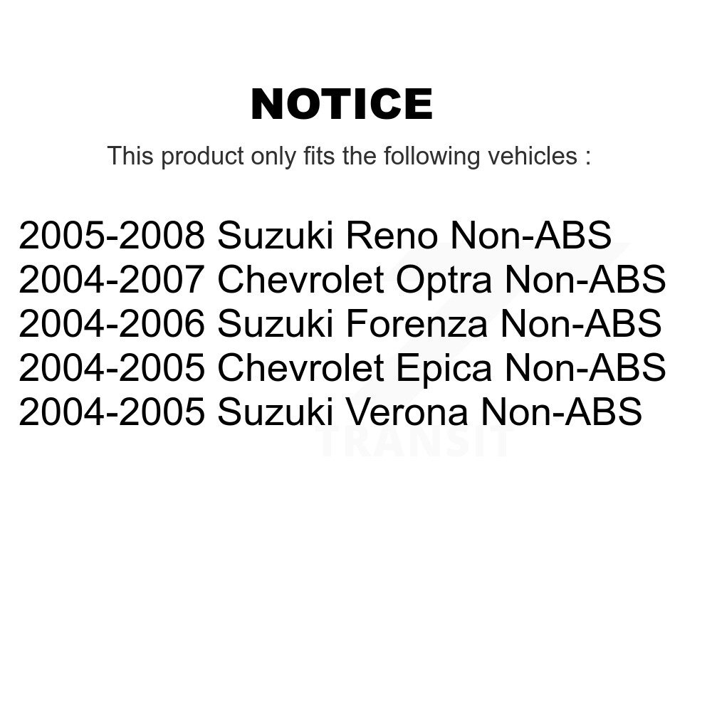 TRANSIT WAREHOUSE - 70-512317 - Rear Hub Assembly