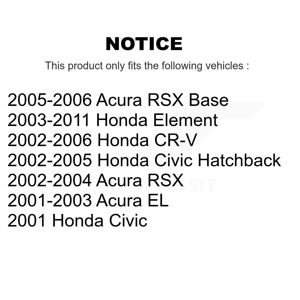 Top Quality - 73-906919 - Suspension Strut Hardware Kit