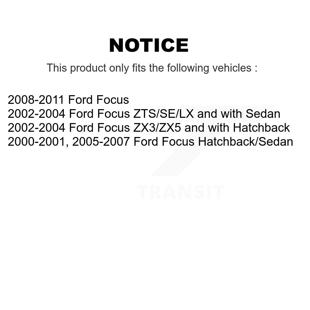 TRANSIT WAREHOUSE - 78-5796 - Rear Shock Absorber