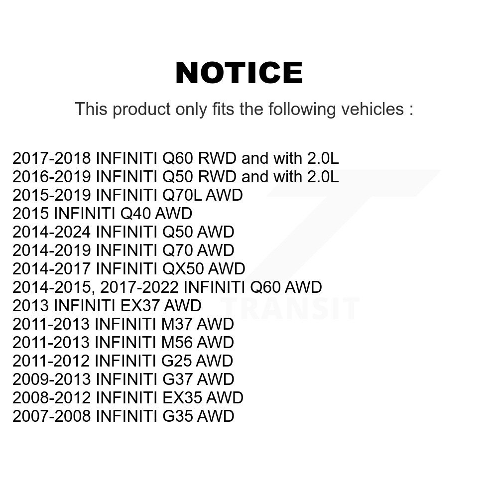 Top Quality - 72-K750209 - Suspension Stabilizer Bar Link Kit