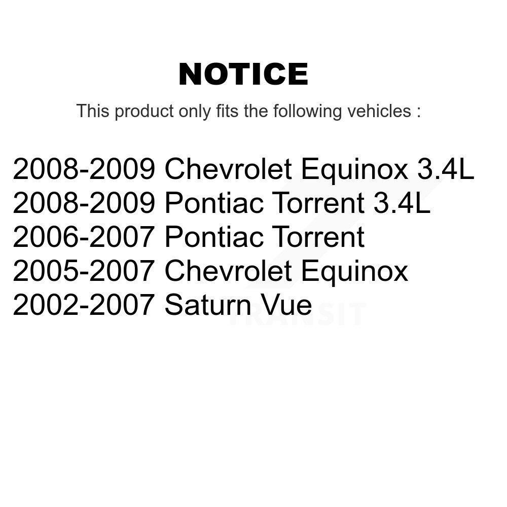 Top Quality - 72-K80460 - Suspension Stabilizer Bar Link Kit