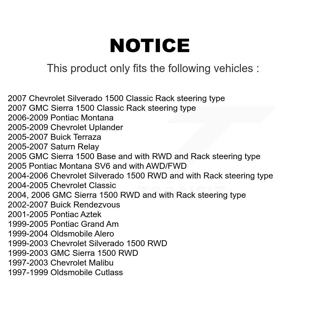 Top Quality - 72-ES3455 - Steering Tie Rod End