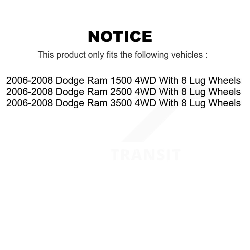 TRANSIT WAREHOUSE - 70-515101 - Front Hub Assembly