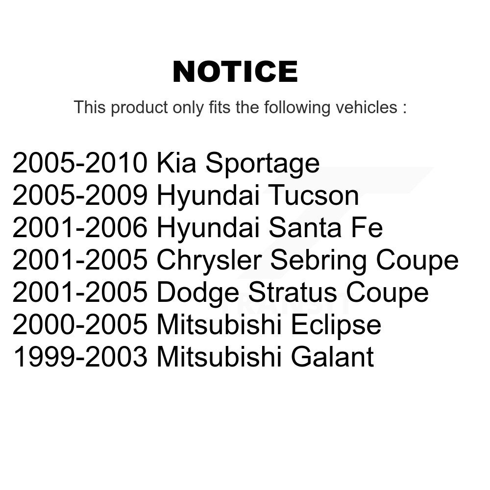 Top Quality - 73-904957 - Suspension Strut Hardware Kit