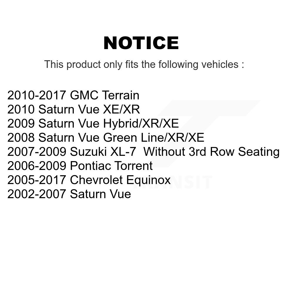 TRANSIT WAREHOUSE - 78-911258 - Rear Shock Absorber