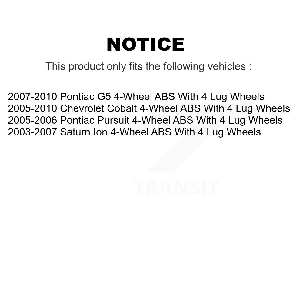 TRANSIT WAREHOUSE - 70-513204 - Front Hub Assembly