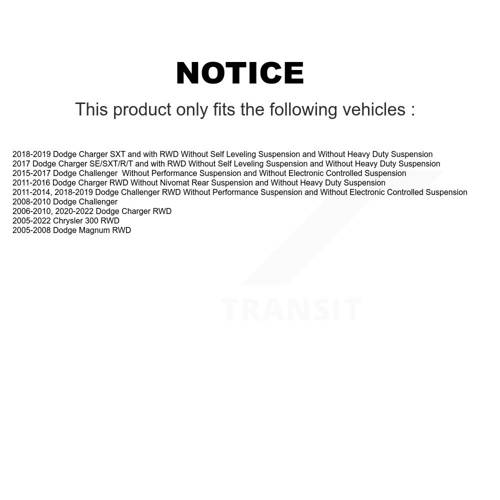 Top Quality - 73-905966 - Suspension Strut Hardware Kit